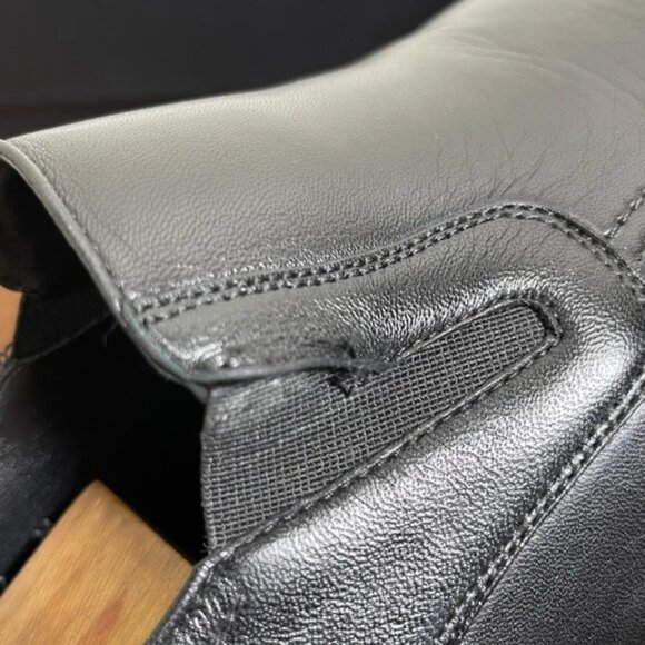 Magnanni Linea Merino 16980 Black Leather Loafers Slip On Dress Shoes Men's 12 M - Picture 9 of 11